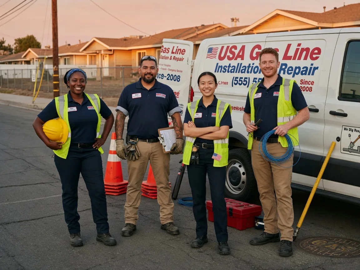 Gas Line Installation company in Sperry, OK